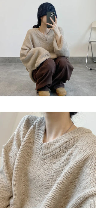V Neck Knit