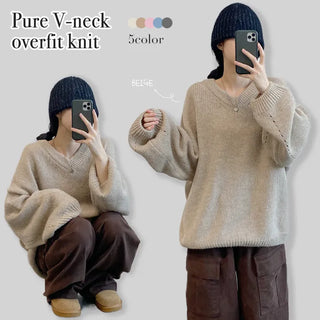 V Neck Knit