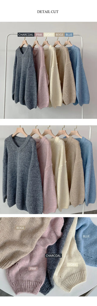 V Neck Knit