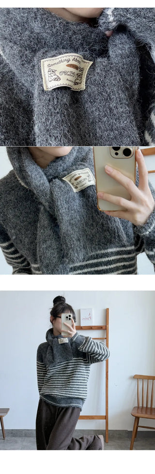 Striped Knit Top