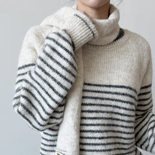 Striped Knit Top