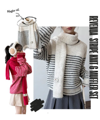 Striped Knit Top