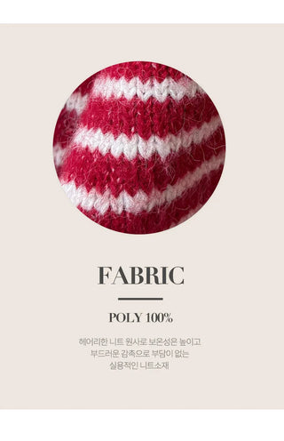 Striped Knit Top