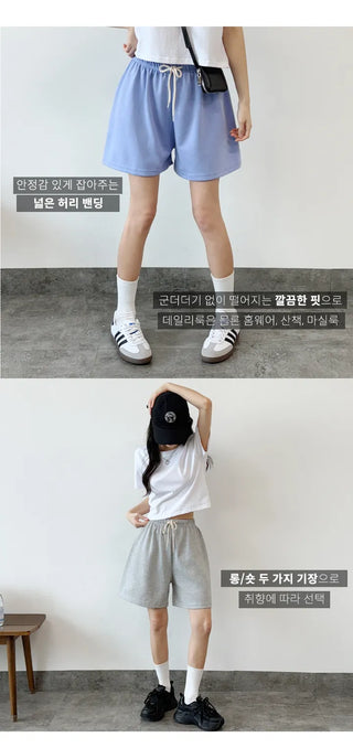 Elastic Summer Shorts