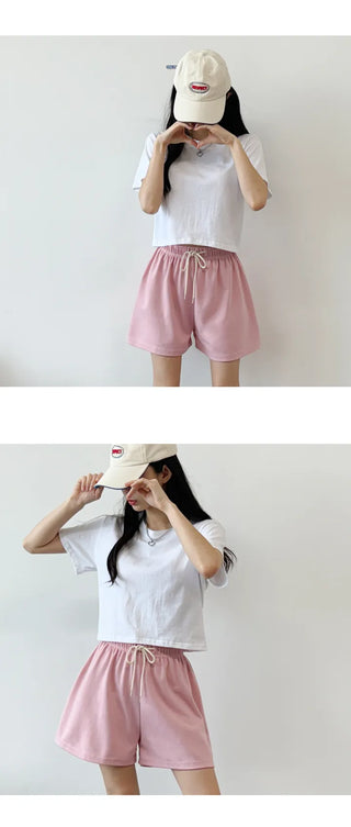 Elastic Summer Shorts