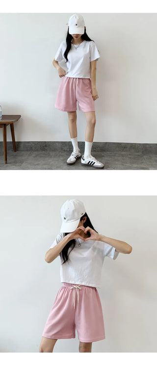Elastic Summer Shorts