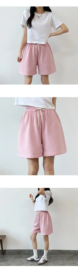 Elastic Summer Shorts