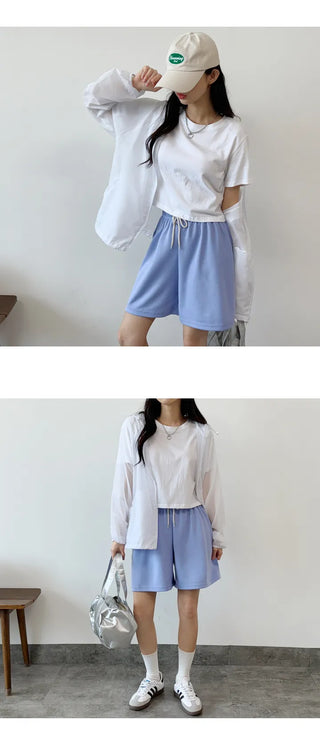 Elastic Summer Shorts