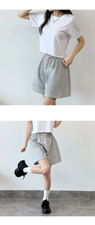 Elastic Summer Shorts
