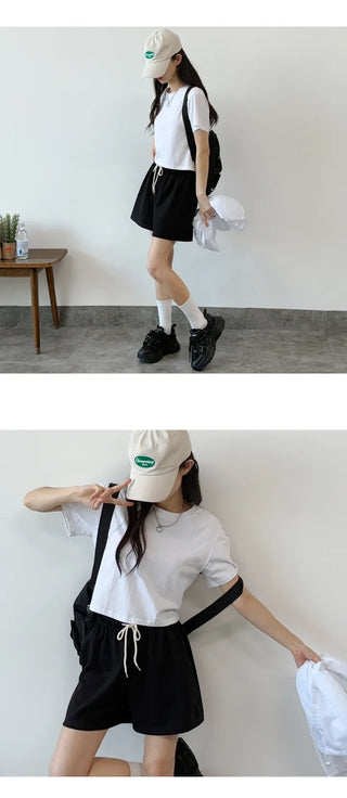 Elastic Summer Shorts