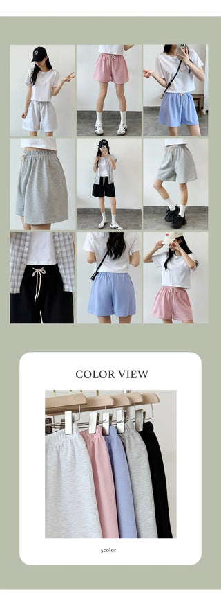 Elastic Summer Shorts