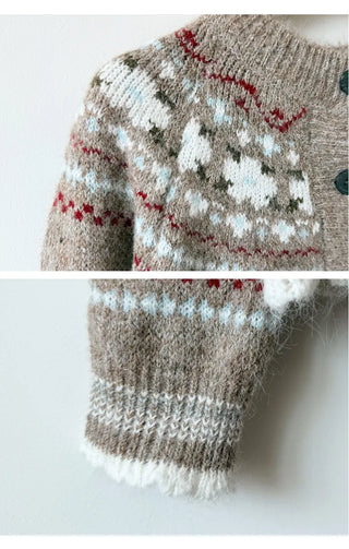 Floral Knit Cardigan