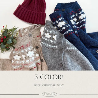 Floral Knit Cardigan