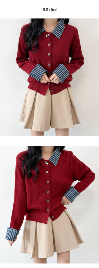 Layered Cardigan