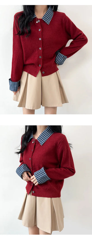 Layered Cardigan