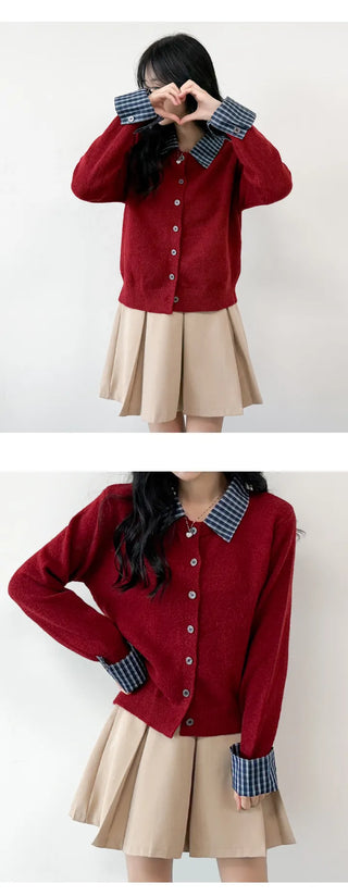 Layered Cardigan