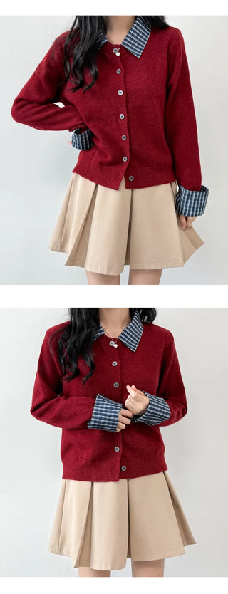 Layered Cardigan