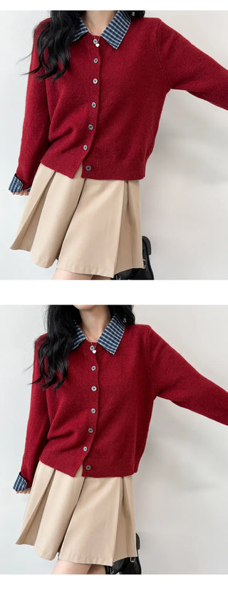 Layered Cardigan