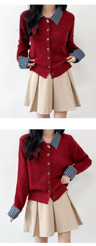 Layered Cardigan