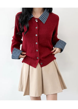 Layered Cardigan