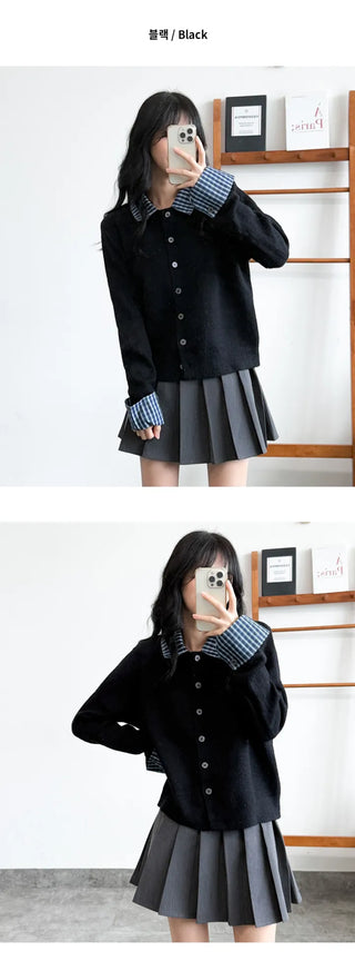 Layered Cardigan