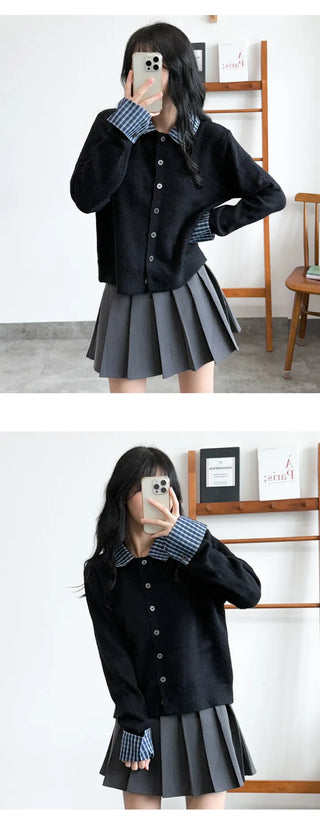 Layered Cardigan