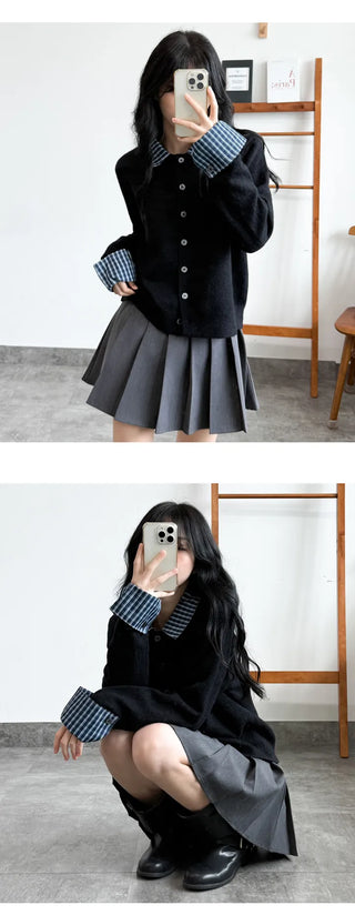 Layered Cardigan