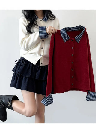 Layered Cardigan