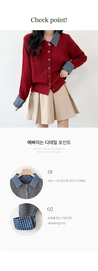 Layered Cardigan