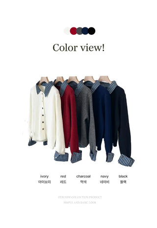 Layered Cardigan