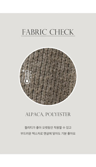 Alpaca Knit Top