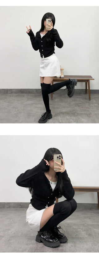 Layered Cardigan Set