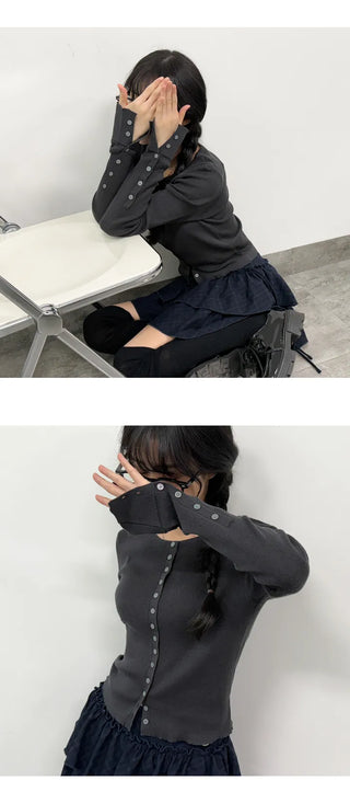 Slim Knit Cardigan