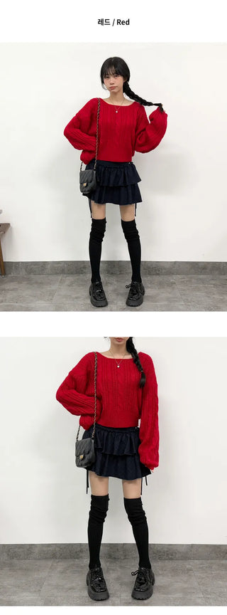 Square Neck Knit