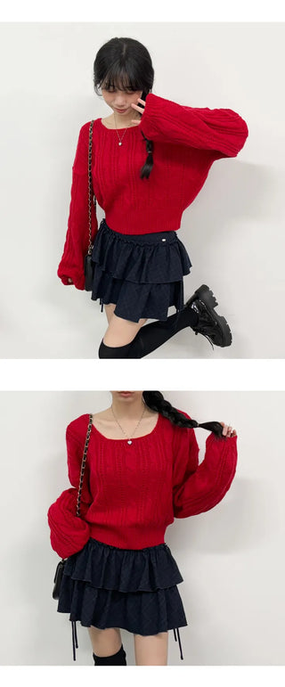 Square Neck Knit