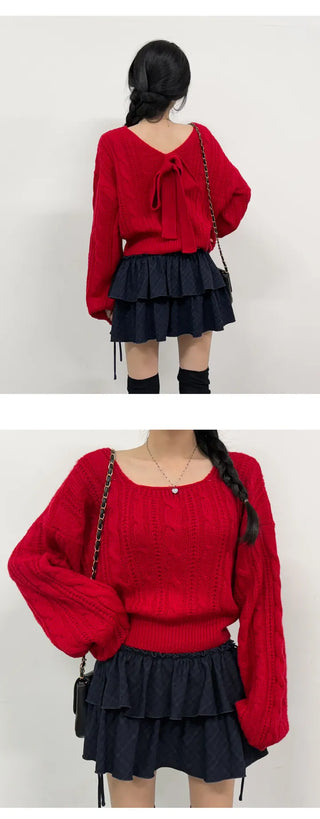 Square Neck Knit