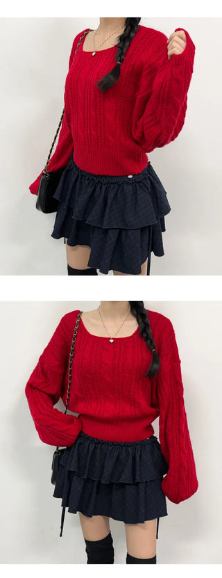 Square Neck Knit