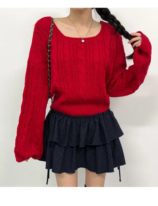 Square Neck Knit