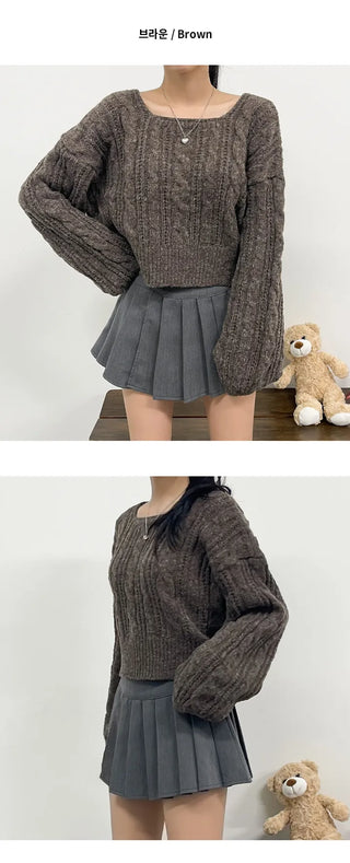 Square Neck Knit