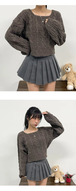 Square Neck Knit