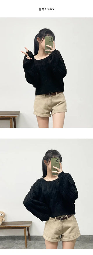 Square Neck Knit