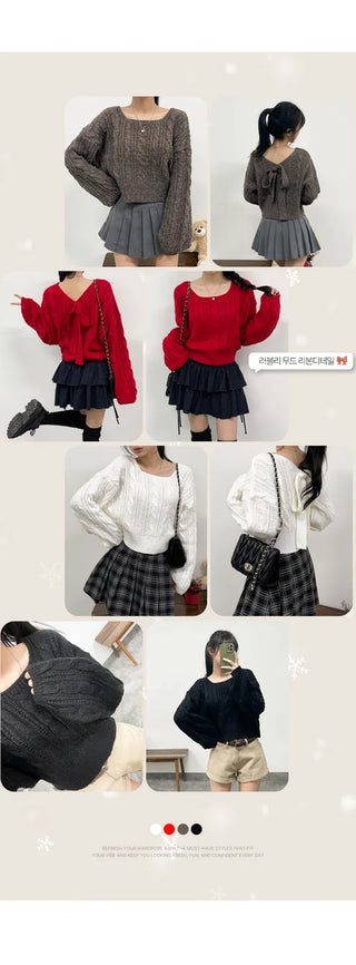 Square Neck Knit