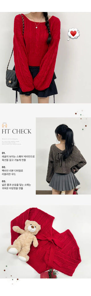 Square Neck Knit