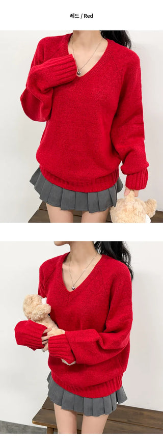 V Neck Knit