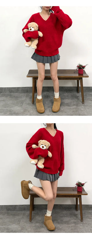 V Neck Knit