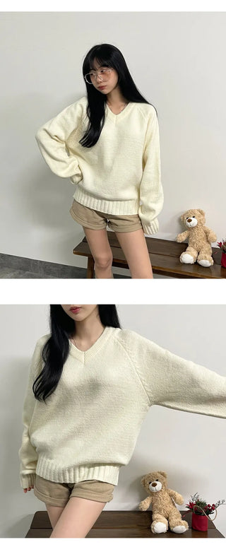 V Neck Knit