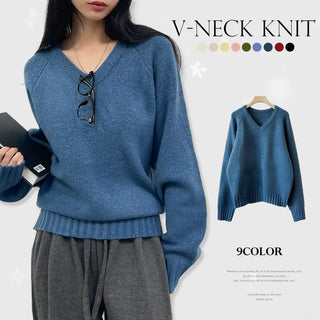 V Neck Knit