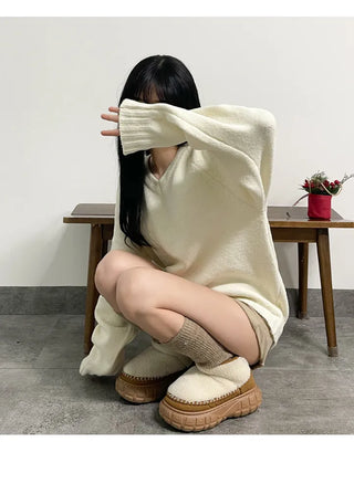V Neck Knit