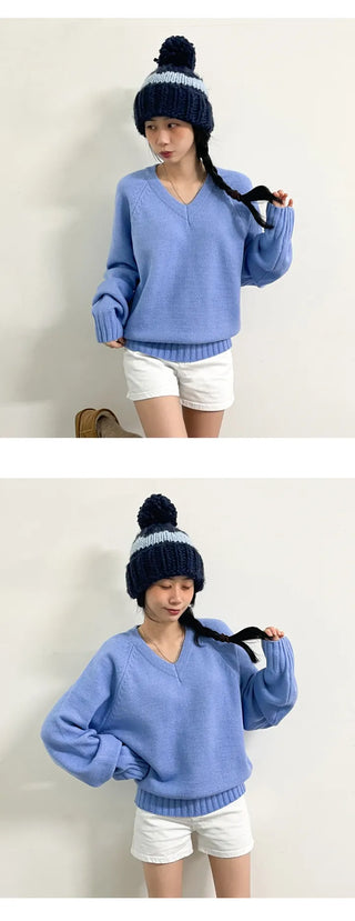 V Neck Knit