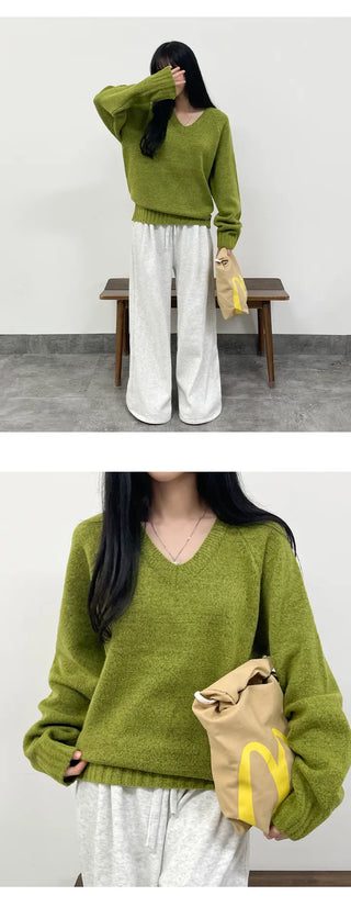 V Neck Knit